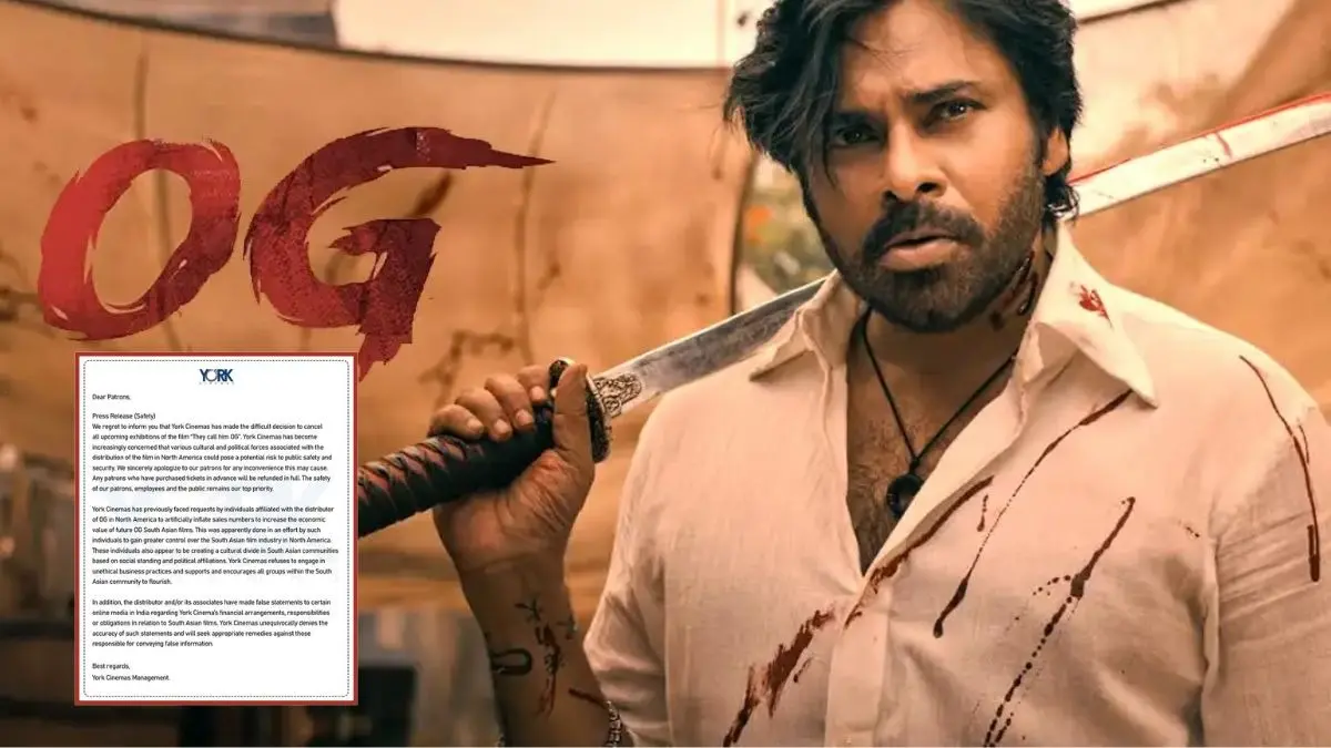 OG screening cancelled by Canada theatre