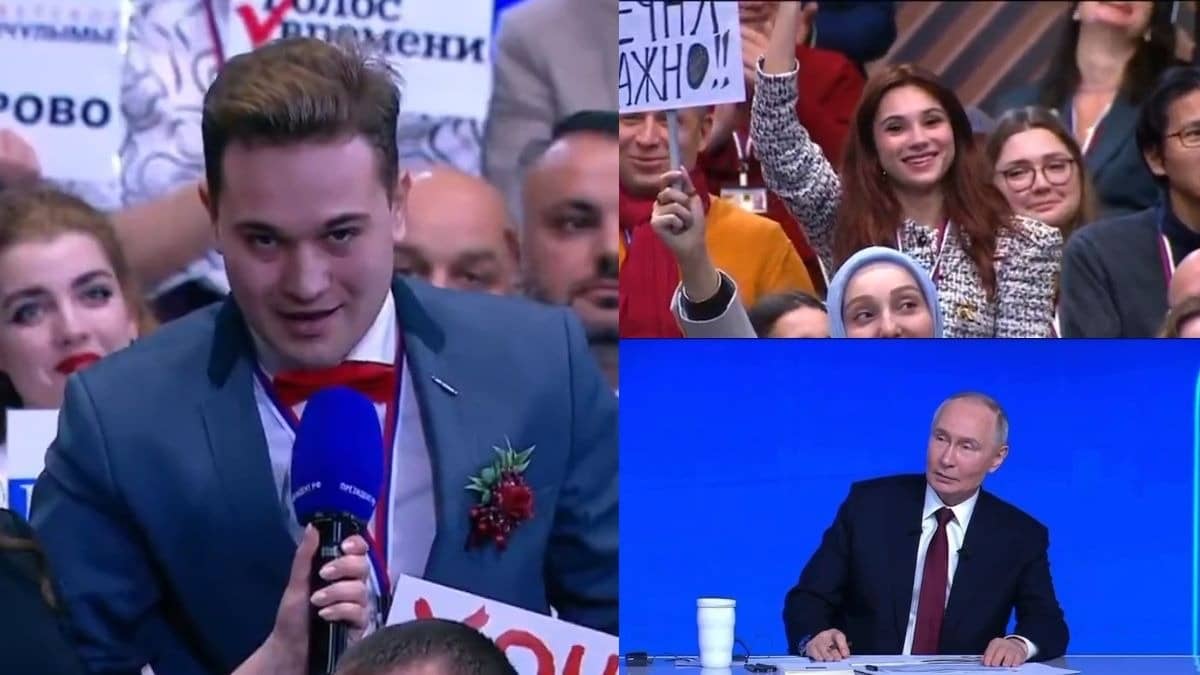 'Olga, Will You Marry Me?': Man Proposes To Girlfriend During Putin's Live Presser