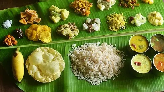 onam sadhya dish