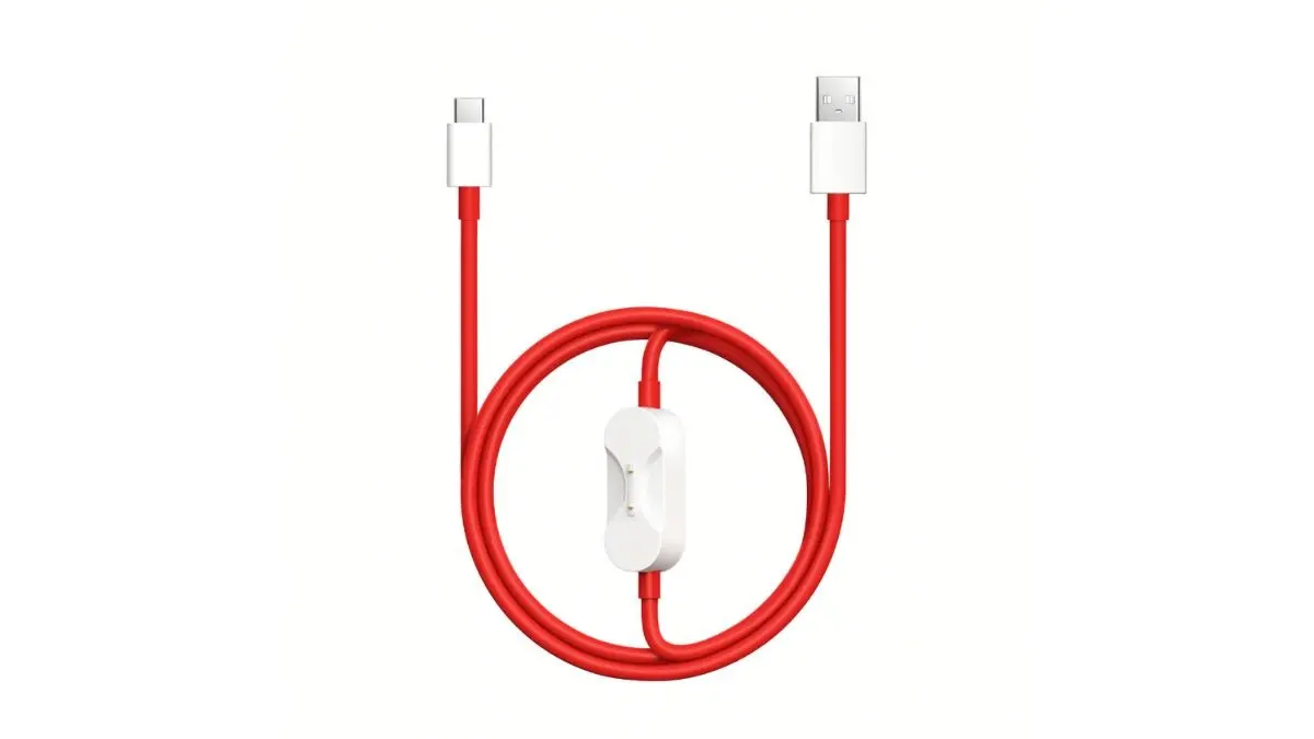 OnePlus Launches 2-in-1 Cable to Let You Charge Phone, Smartwatch Together oneplus