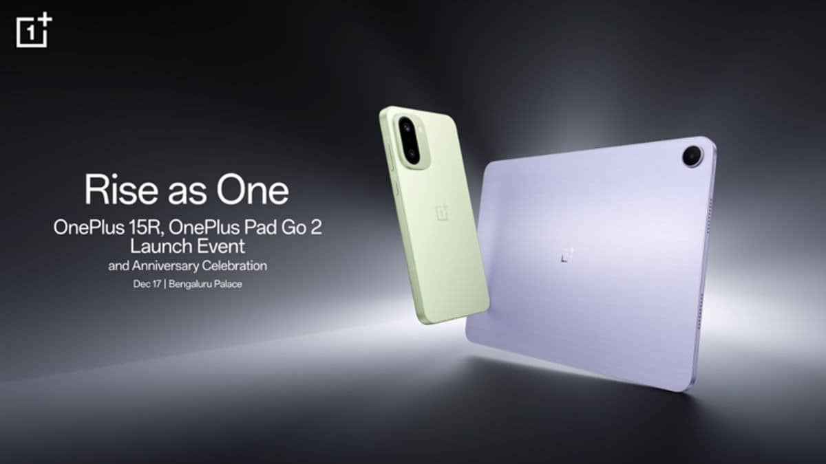 OnePlus Set to Launch 15R and Pad Go 2 Today: Price, Specs, How to Watch Event and More That You Need to Know