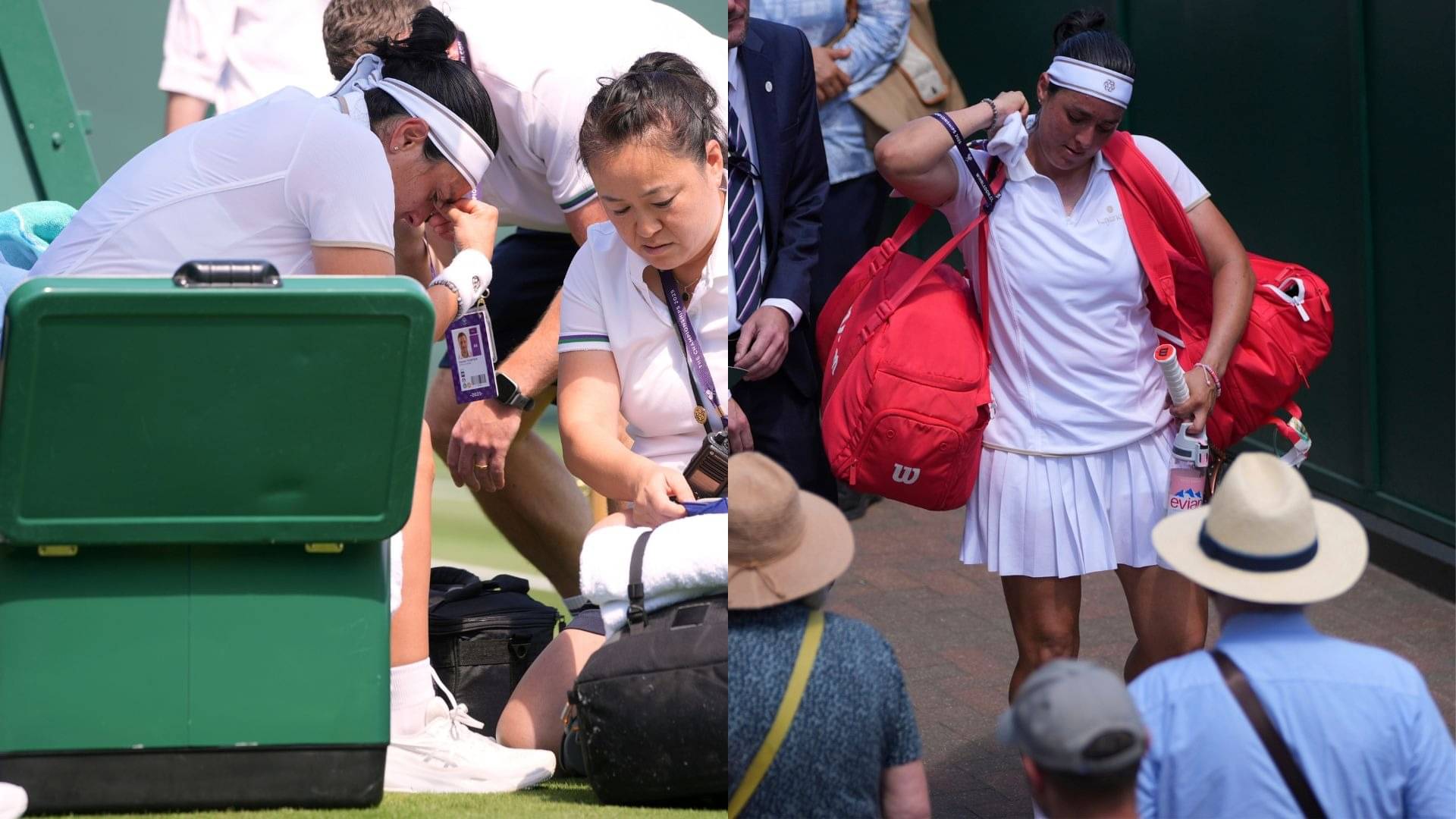 WATCH Two-time Wimbledon Finalist Ons Jabeur in Tears After Retiring