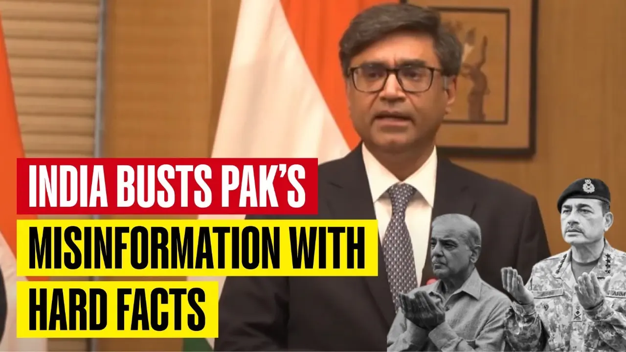India Strikes Pak’s Disinformation Overdrive With Hard Facts, Spotlights Islamabad Terror Links Operation Sindoor