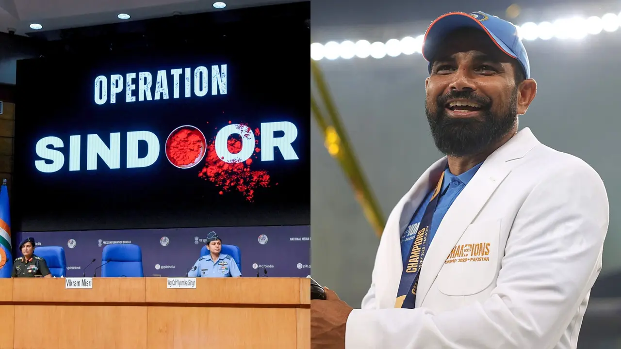 Operation Sindoor, Mohammed Shami