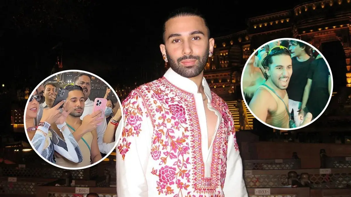 Orry was spotted at Travis Scott concert amid summons in drug case