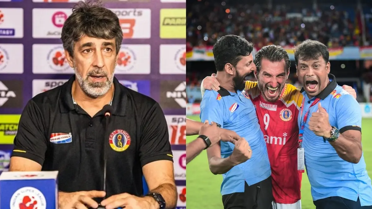 East Bengal Coach Wants Team to Show Similar 'Hunger' They Showed vs Mohun Bagan During Semis Against DHFC Óscar Bruzón, East Bengal