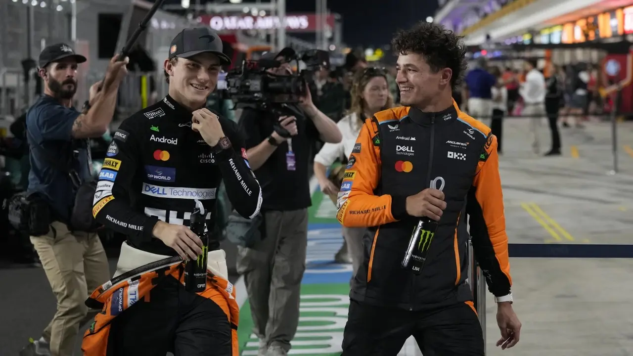 Lando Norris Hands Oscar Piastri The Win In F1 Qatar GP Sprint Race, Defying McLaren Orders Oscar Piastri