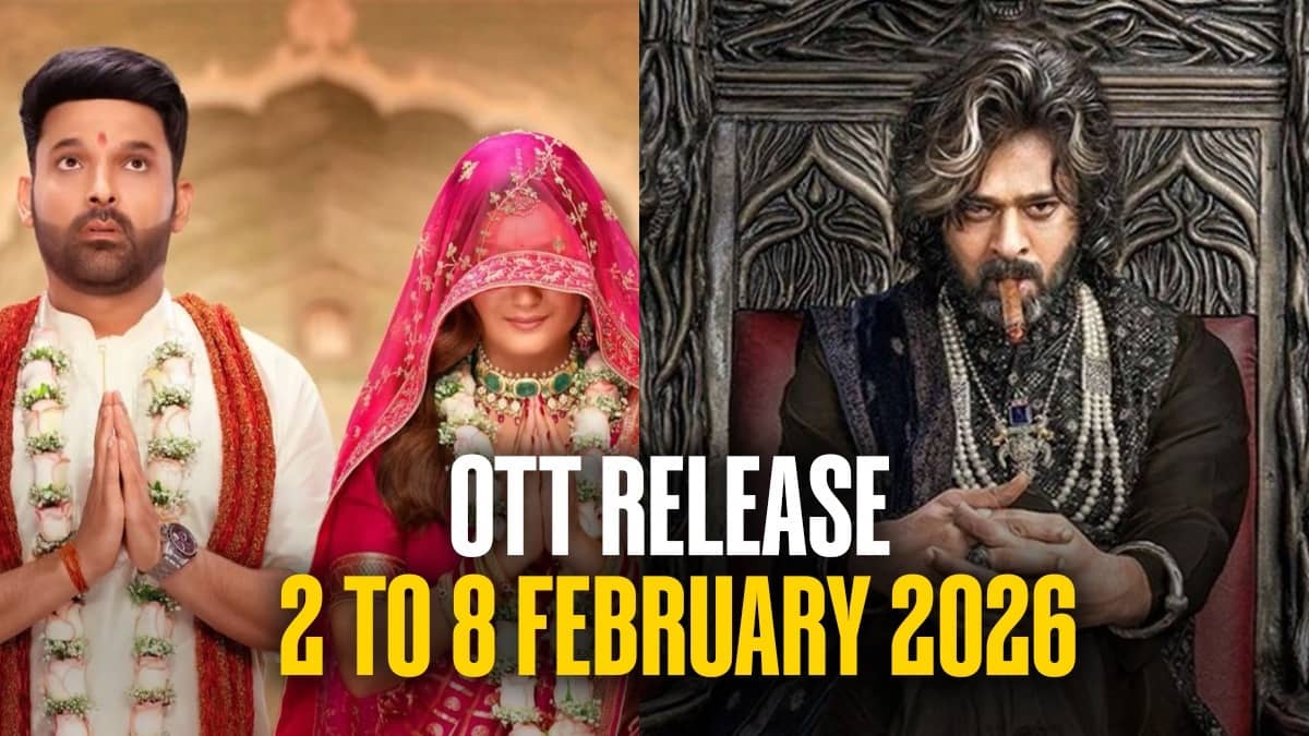 ott-releases-this-week-2 to 8 february-2026-movies-and-web-series-list-the raja saab Kis Kisko Pyaar Karoon 2