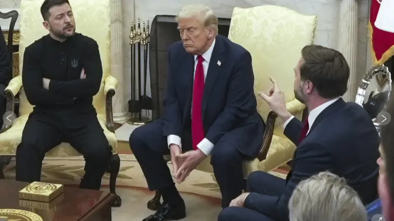 JD Vance Criticises Zelenskyy Over Ukraine Policy in Oval Office Oval Office