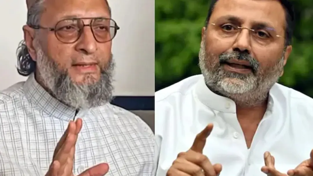 Owasi And Nishikant Named In Same Delegation To Promote India's Stand On Counter-Terrorism After Dragging Each Other Through Dirt Owaisi and Nishikant Dubey