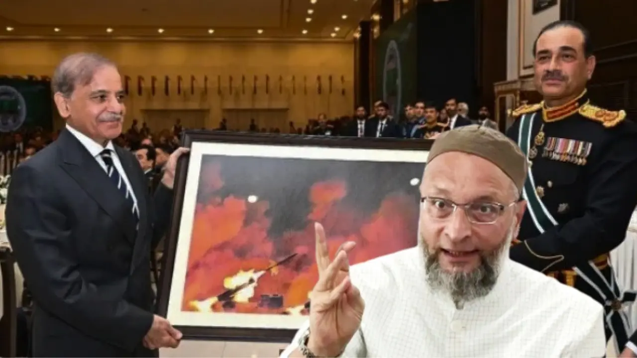 Owaisi Roasts Pak PM, Asim Munir Over Fake Pic