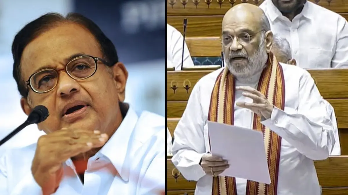 P Chidambaram,Amit Shah