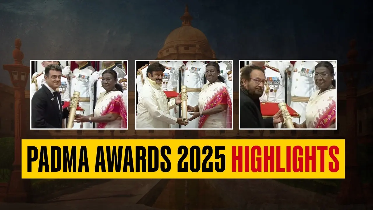 Padma Awards 2025 Highlights: Actor Nandamuri Balakrishna, Filmmaker Shekhar Kapur, Ajith Kumar Receive Padma Bhushan Padma Awards 2025 big upates