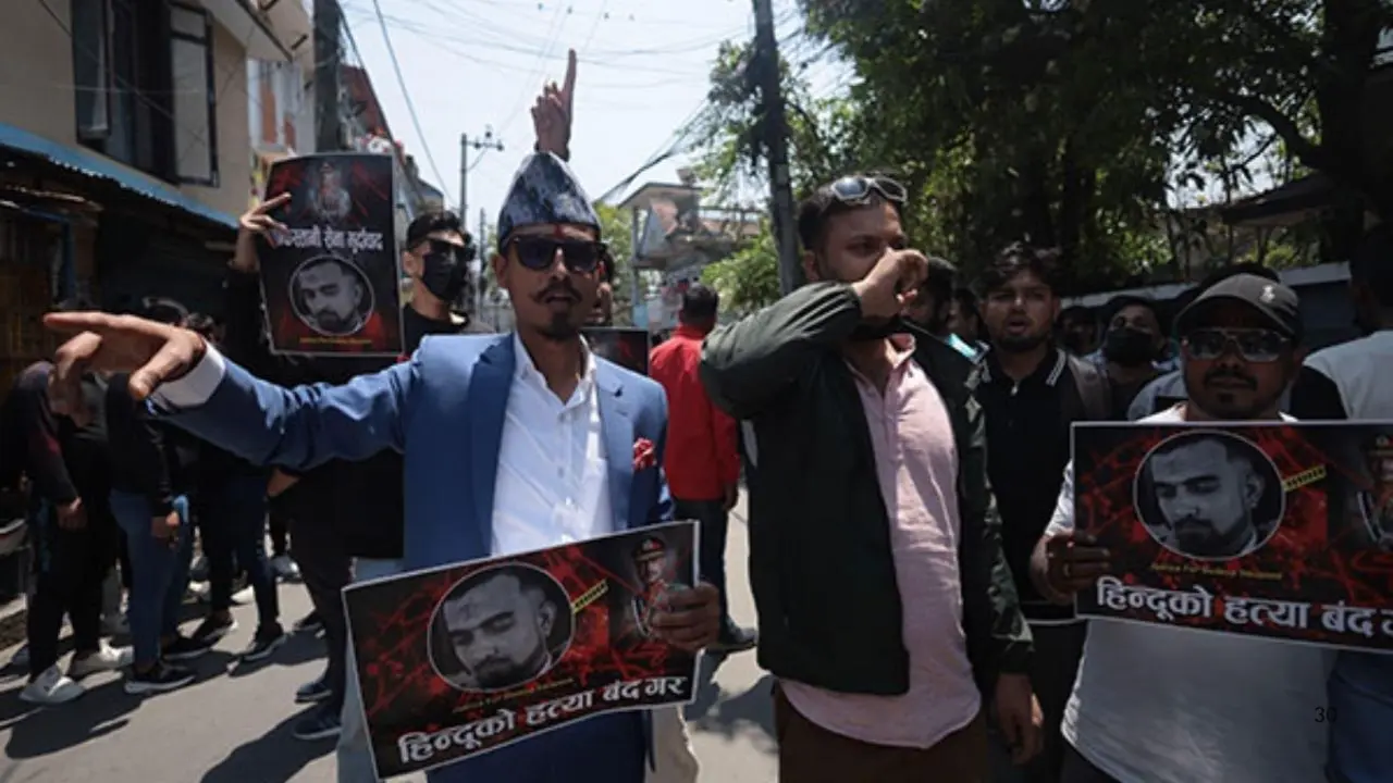 Pahalgam Terror Attack: Protest continues in Nepal.