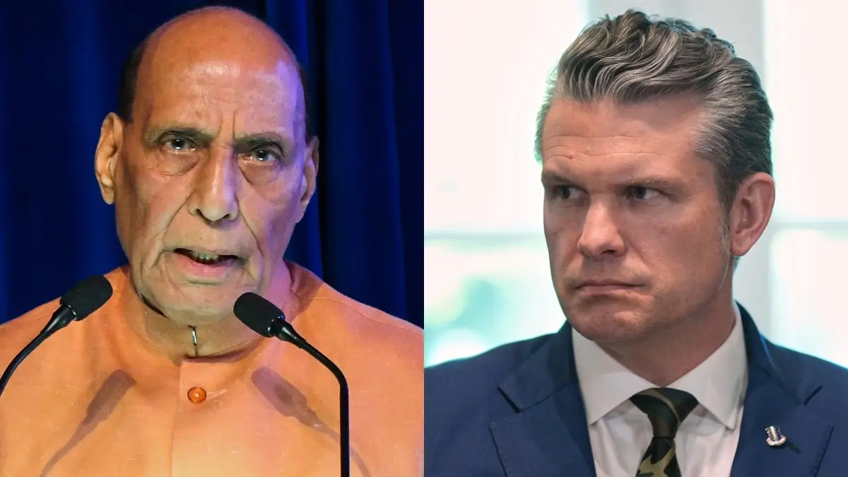 US Backs India’s Fight Against Terrorism, Right To Self Defence: Defence Secretary In Call With Rajnath Singh Pahalgam terror attack, rajnath singh, Pete hegseth