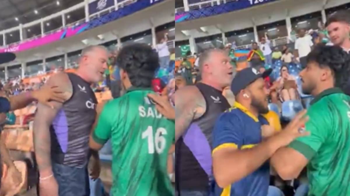 Pak vs Eng Fan Fight