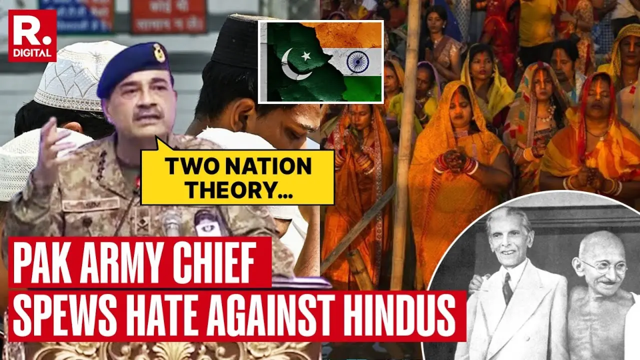 Pakistan Army Chief Asim Munir's Hindu Hate Speech Preceded Pahalgam Attack