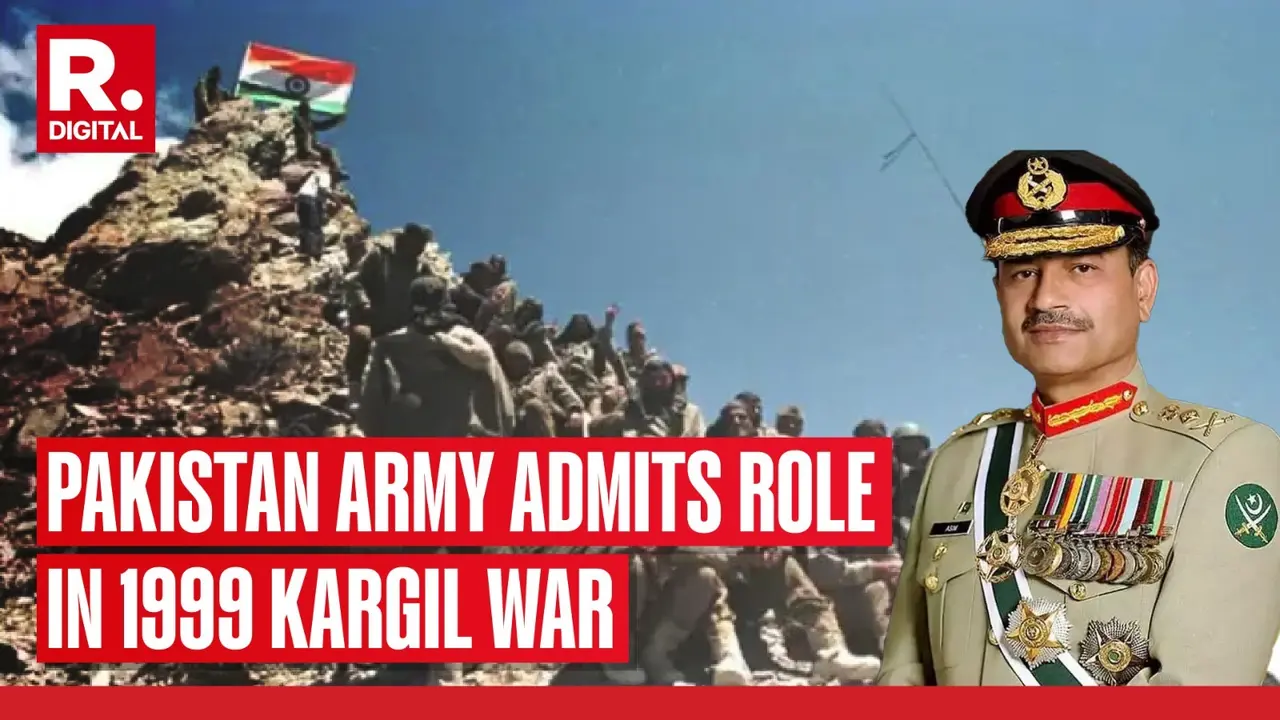 Pakistan's Historic Admission After Years Of Denial, Says It Was Involved In Kargil War Pakistan Big Admission