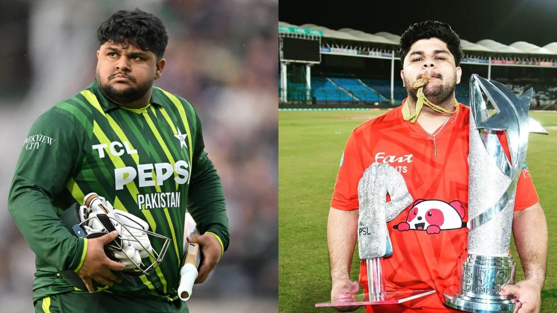 Pakistan cricketer azam khan gives excuse of not losing weight said was busy in playing cricket