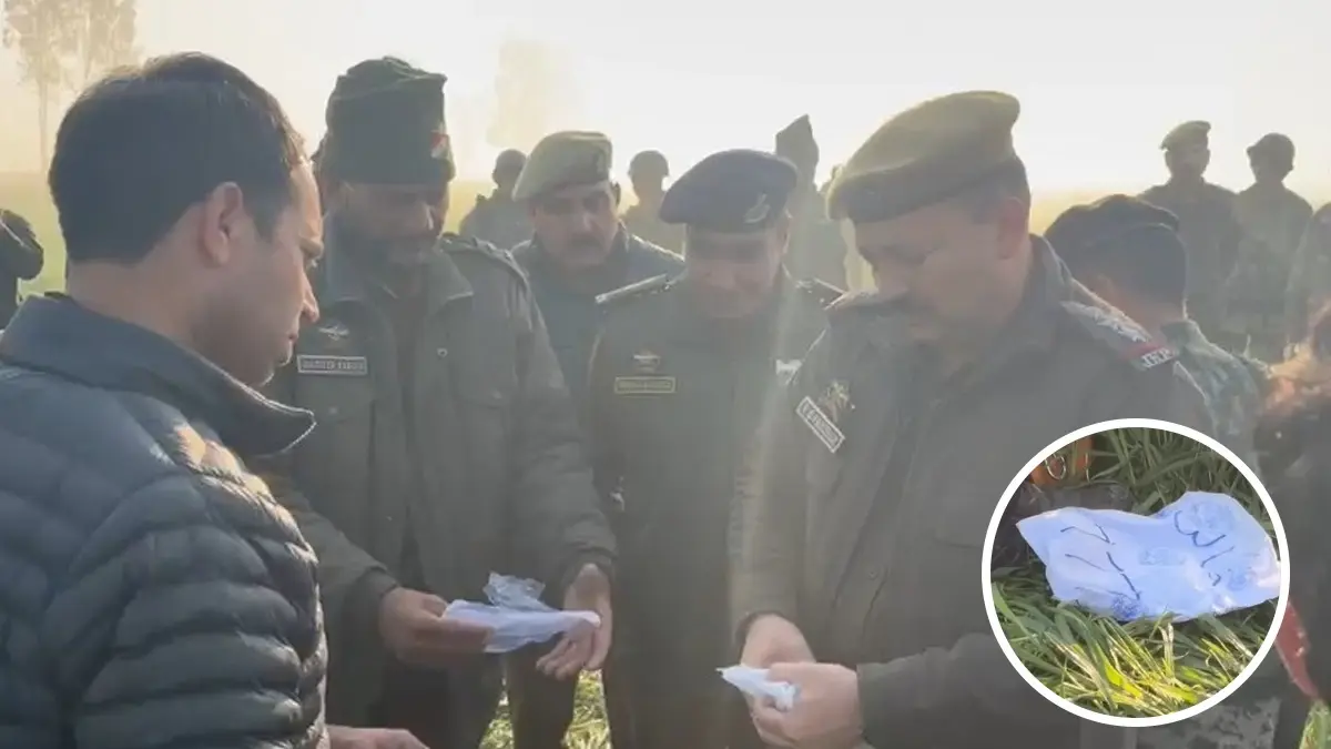 Pakistan Drone Narcotics Bid Foiled in Jammu, 4 Kg Heroin Worth Rs 20 Crore Recovered Pakistan Drone Narcotics Bid Foiled in Jammu, 4 Kg Heroin Worth Rs 20 Crore Recovered