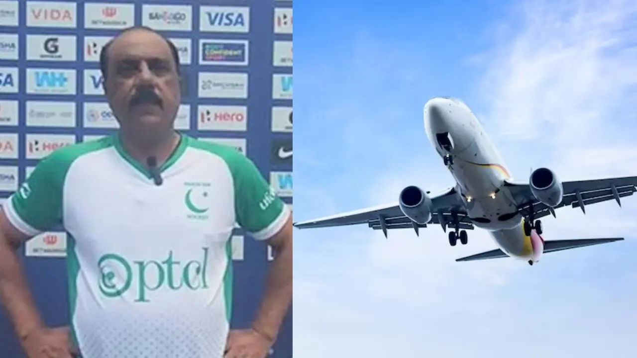 Pakistan hockey team manager caught smoking inside plane