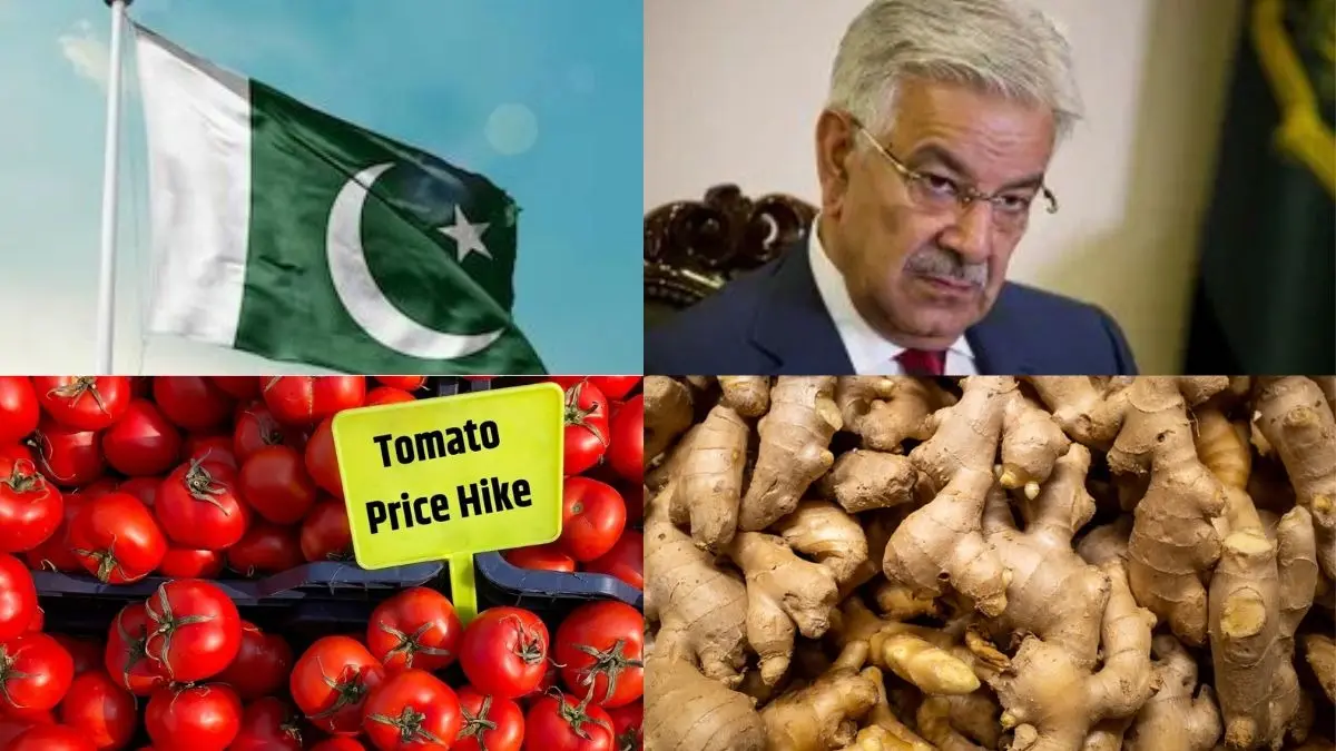 pakistan inflation hits tomato 600 per kg ginger 750 per kg high rates after afghanistan border closed
