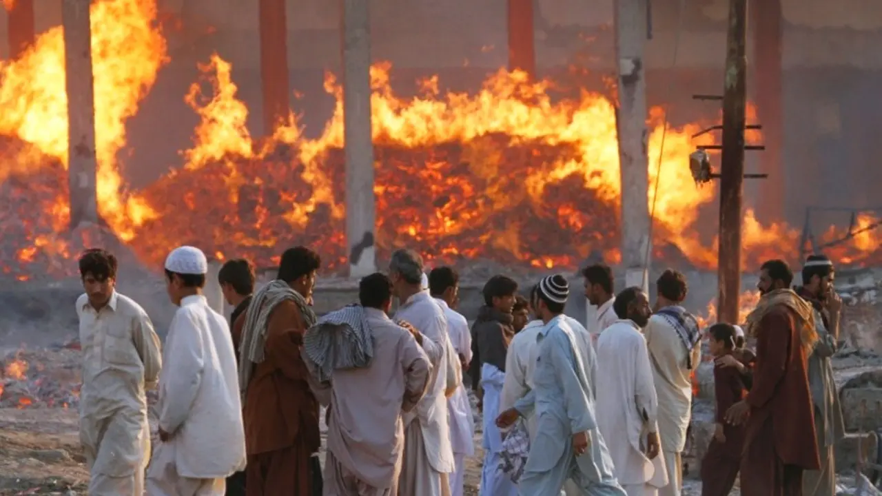 Pakistan: Over 40 Shops Destroyed in Massive Blaze at Abbottabad