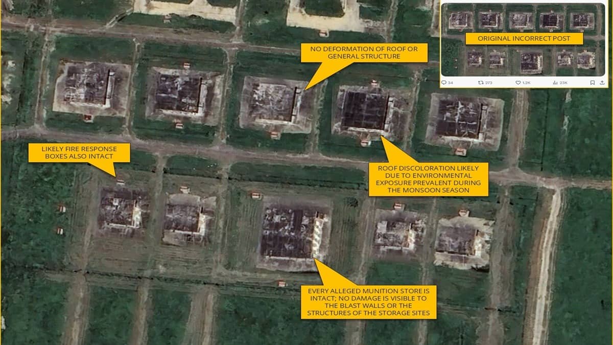 Pakistan's Fake Propaganda Falls Flat Again: Satellite Images Expose Lies About Amritsar Strikes During Op Sindoor