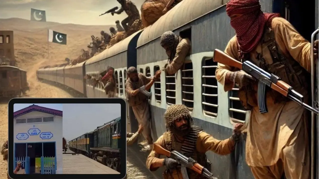 pakistan train hijack