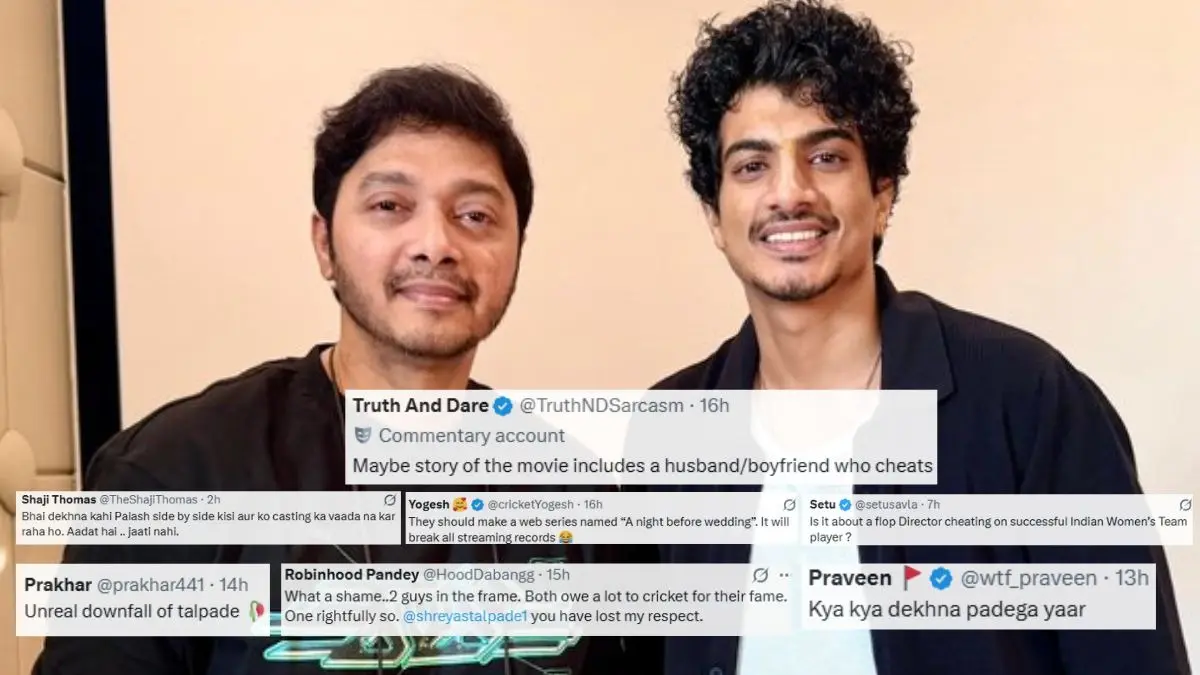 Palaash Muchhal trolled after announcing first project since cancelled wedding