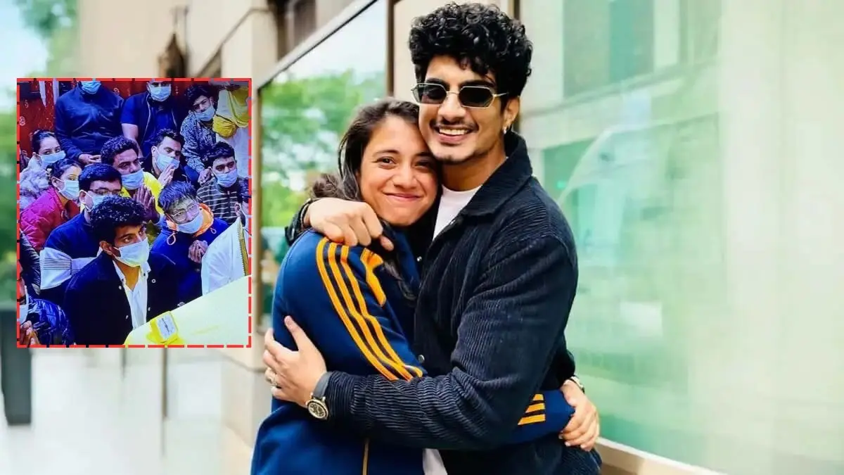 Palaash Muchhal visits Vrindavan