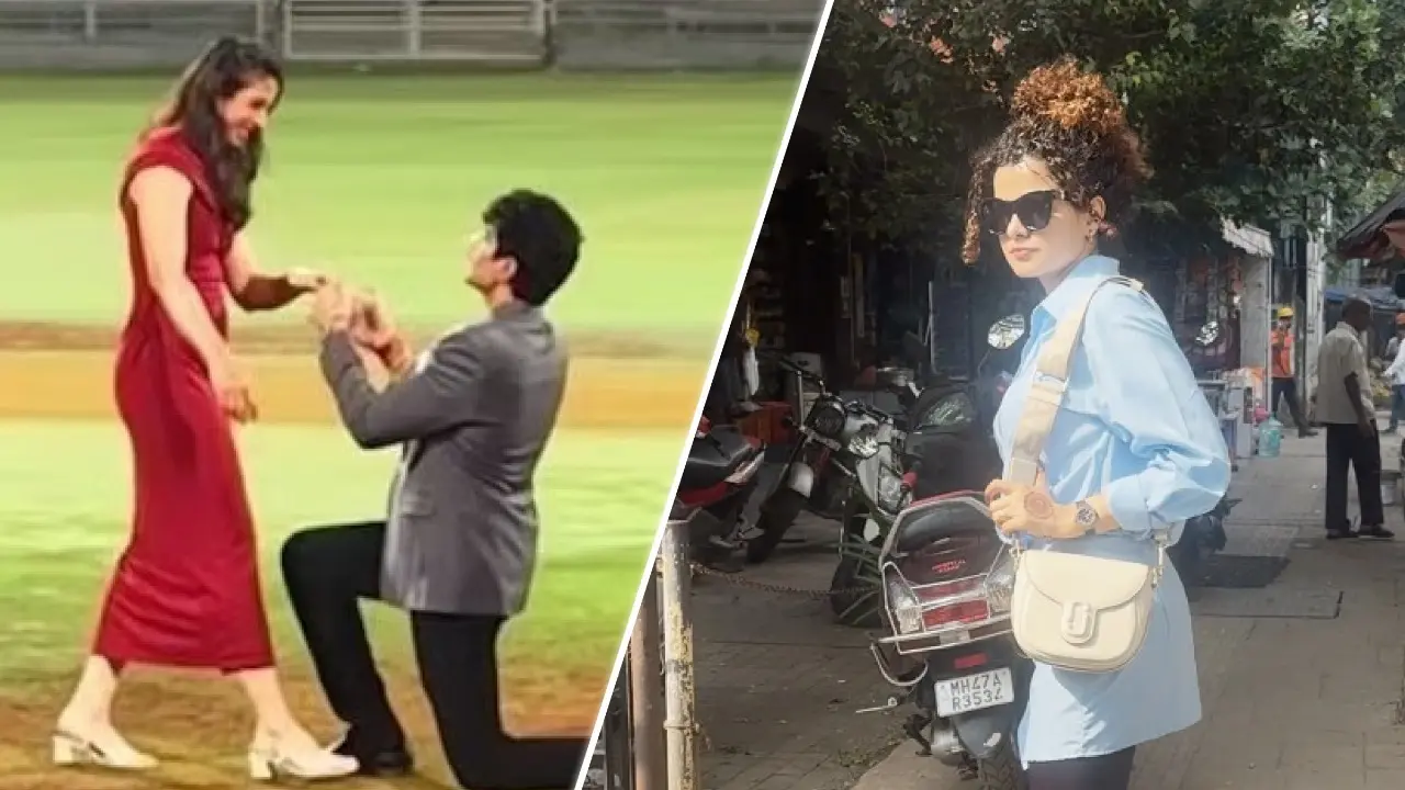 Palak Muchhal Visits Brother Palash Muchhal In Hospital Amid Reports Of His Wedding With Smriti Mandhana Getting Cancelled Palak Muchchal visits ailing Palash Muchchal in hospital