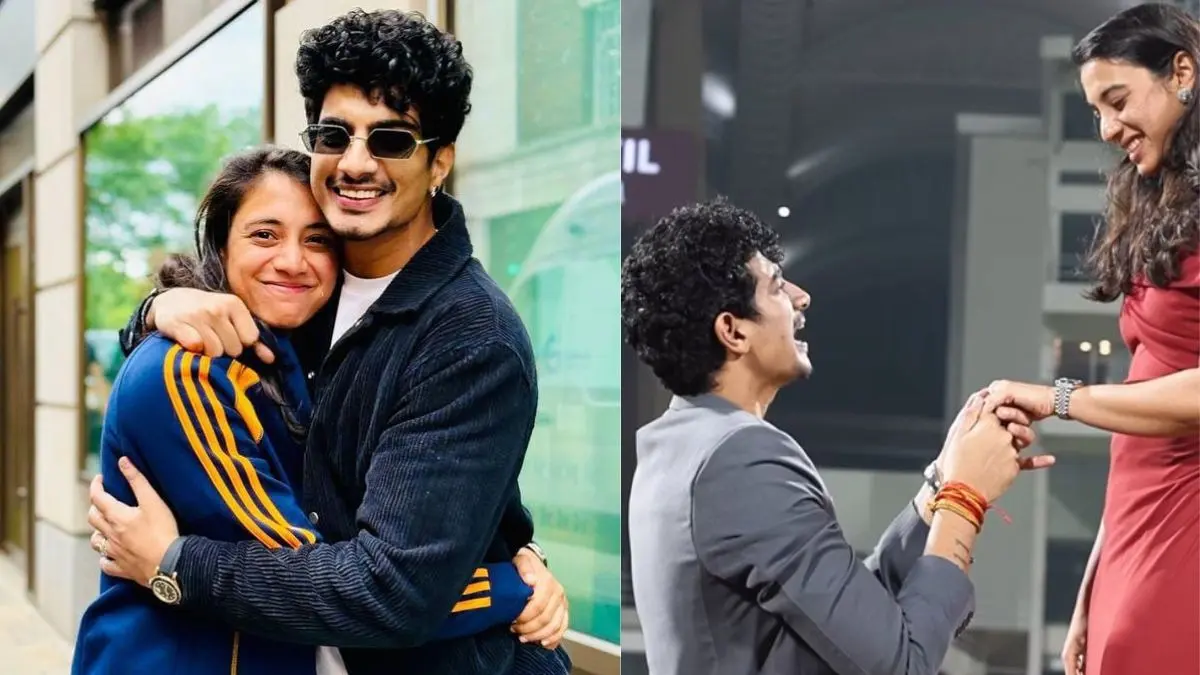 Palash Muchhal deletes proposal and world cup victory video shares with smriti mandhana