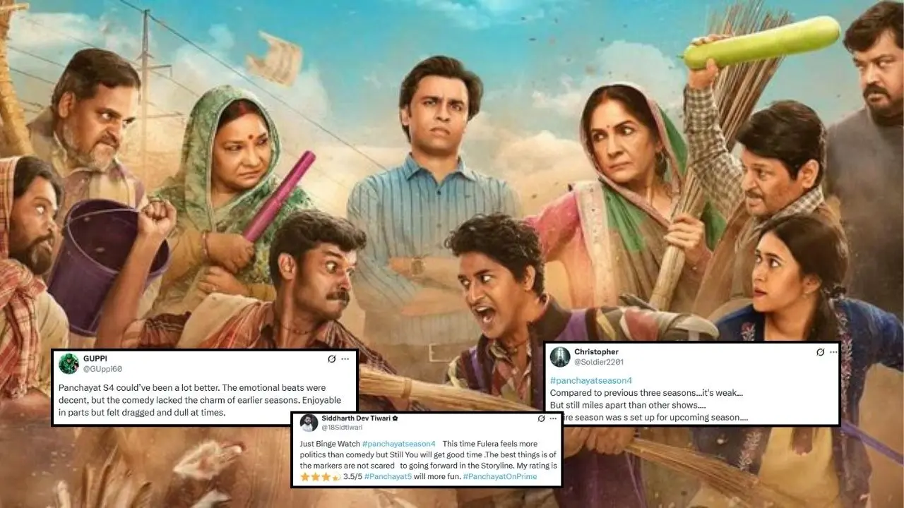 Panchayat Season 4 X Review: Jitendra Kumar-led Prime Video Series Faces Mixed Reactions, Netizens Say 'Not As Good As Previous Seasons'