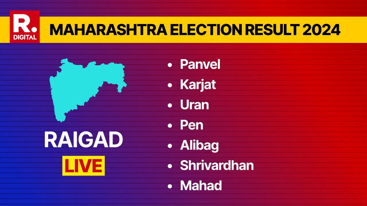 Panvel, Karjat, Uran, Pen, Alibag, Shrivardhan, Mahad Assembly Constituencies Election Results 2024 LIVE: