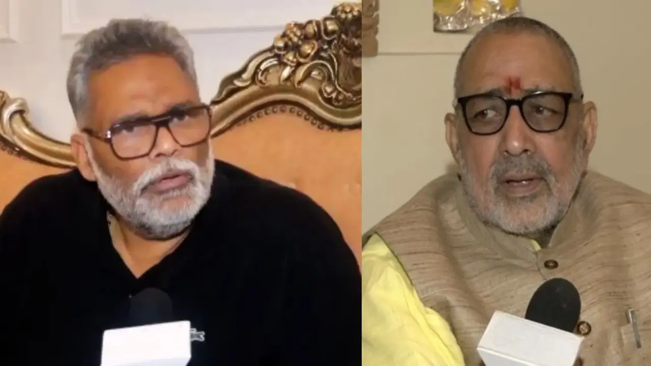 pappu yadav- giriraj singh