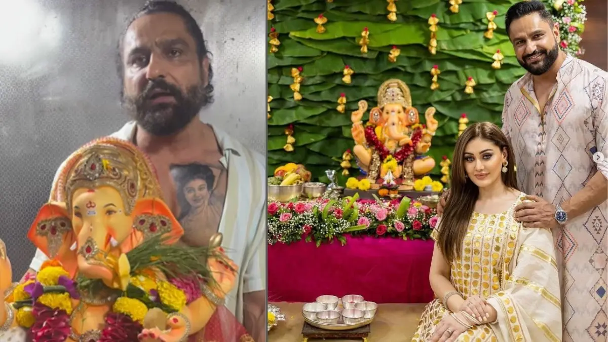 Parag Tyagi Celebrates Ganesh Chaturthi