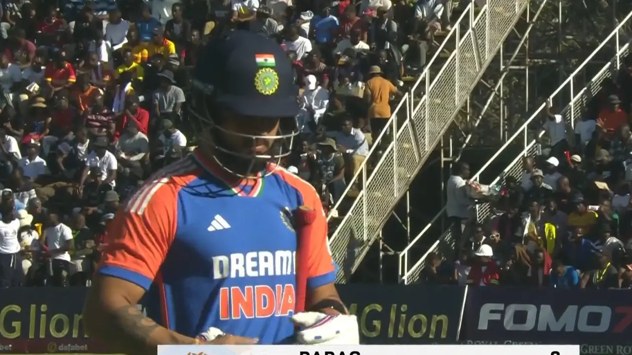 'Performance 0% Attitude 100 %': Riyan Parag HAMMERED For FLOP Debut in India's loss to Zimbabwe Riyan Parag flops in India vs Zimbabwe