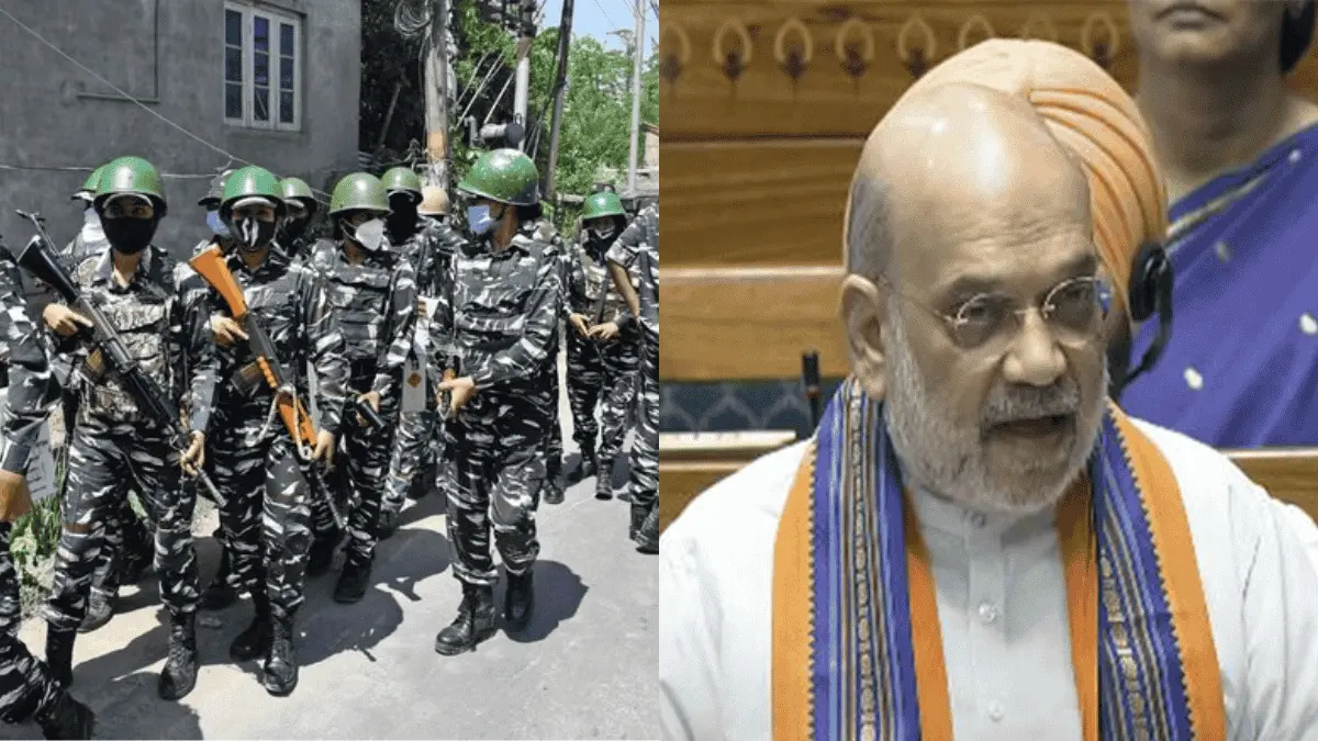 J&K Statehood: Paramilitary Forces Moved In As Amit Shah Tables Bill In Lok Sabha Paramilitary Forces Moved In J&K As Amit Shah Tables Bill In Lok Sabha