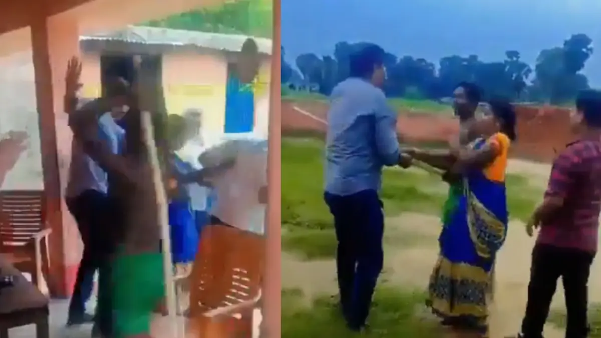 Parents Thrash Teacher for Slapping Student During Classroom Fight