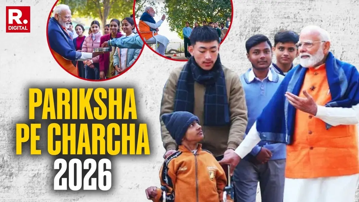 Pariksha Pe Charcha 2026: PM Modi’s Message to Students on Balance, Belief and Building a Better Future Pariksha Pe Charcha 2026 Live Updates: Pariksha Pe Charcha 2026 Live Updates: PM Modi’s Message to Students on Exams, Focus and Balance