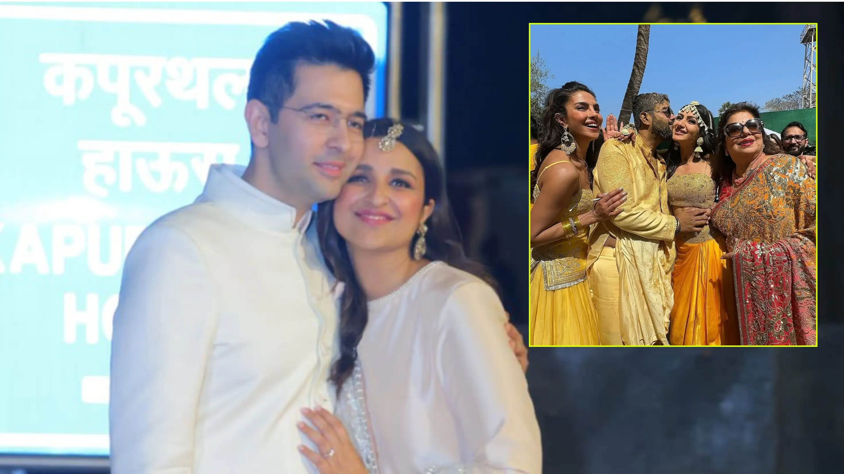 Parineeti Chopra and Raghav Chadha have kipped the pre-wedding function of Siddharth Chopra and Neelam