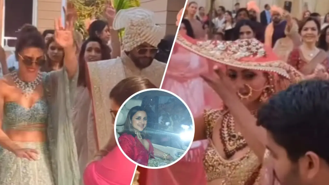 Ghar Ki Shadi Mein Guest? Parineeti's 'Odd' Behaviour At Priyanka Chopra's Family Function Doesn't Go Unnoticed Parineeti Chopra marked her presence at Siddharth Chopra's wedding function