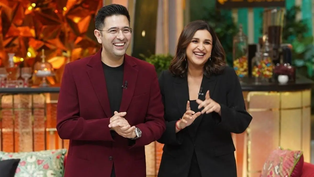 Parineeti Chopra-Raghav Chadha at Kapil Sharma Show