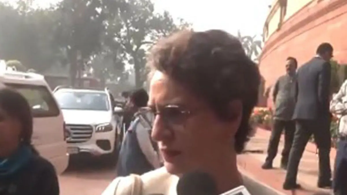 'Parliament Is Temple Of Democracy, Why Fear Debate?': Priyanka Gandhi 'Parliament Is Temple Of Democracy, Why Fear Debate?': Priyanka Gandhi