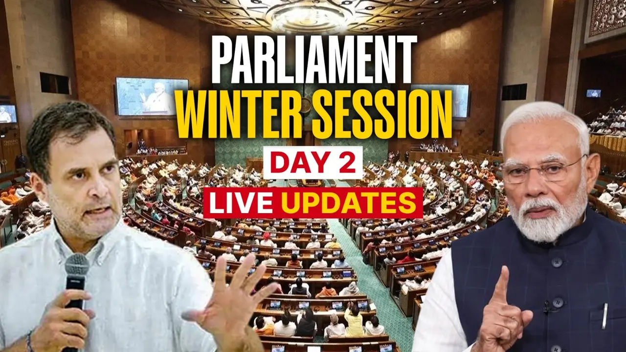 Parliament Winter Session LIVE: Crucial Day 2 To Begin At 11 AM After Stormy, Disruption-Hit Opening Day
