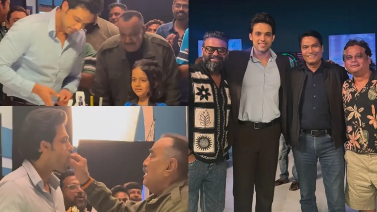Parth Samthaan Exits CID In Less Than A Month, Gets Emotional Farewell From Shivaji Satam, Aditya Srivastava And Others Parth Samthaan exits CID