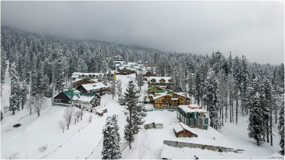 Parts of North India are experiencing snowfall