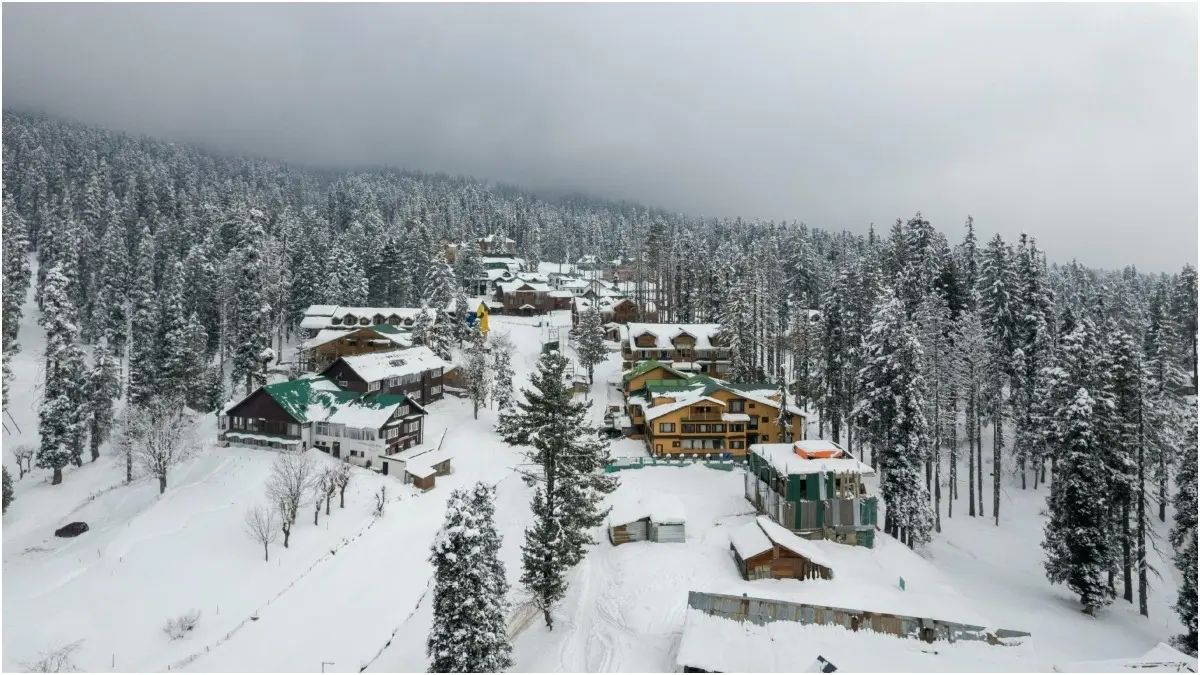 Parts of North India are experiencing snowfall