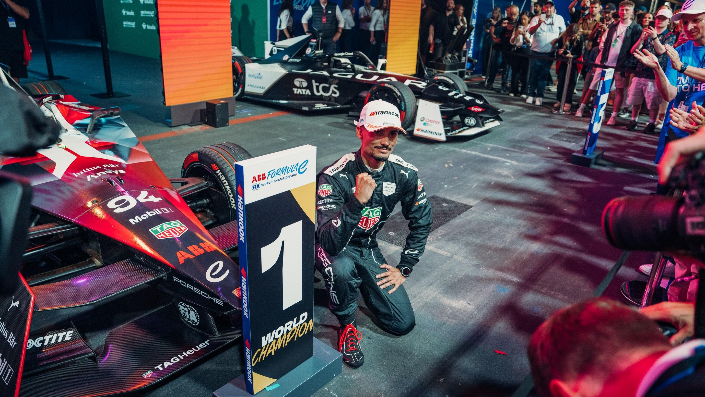 Porsche's Pascal Wehrlein crowned Formula E champion after thrilling 